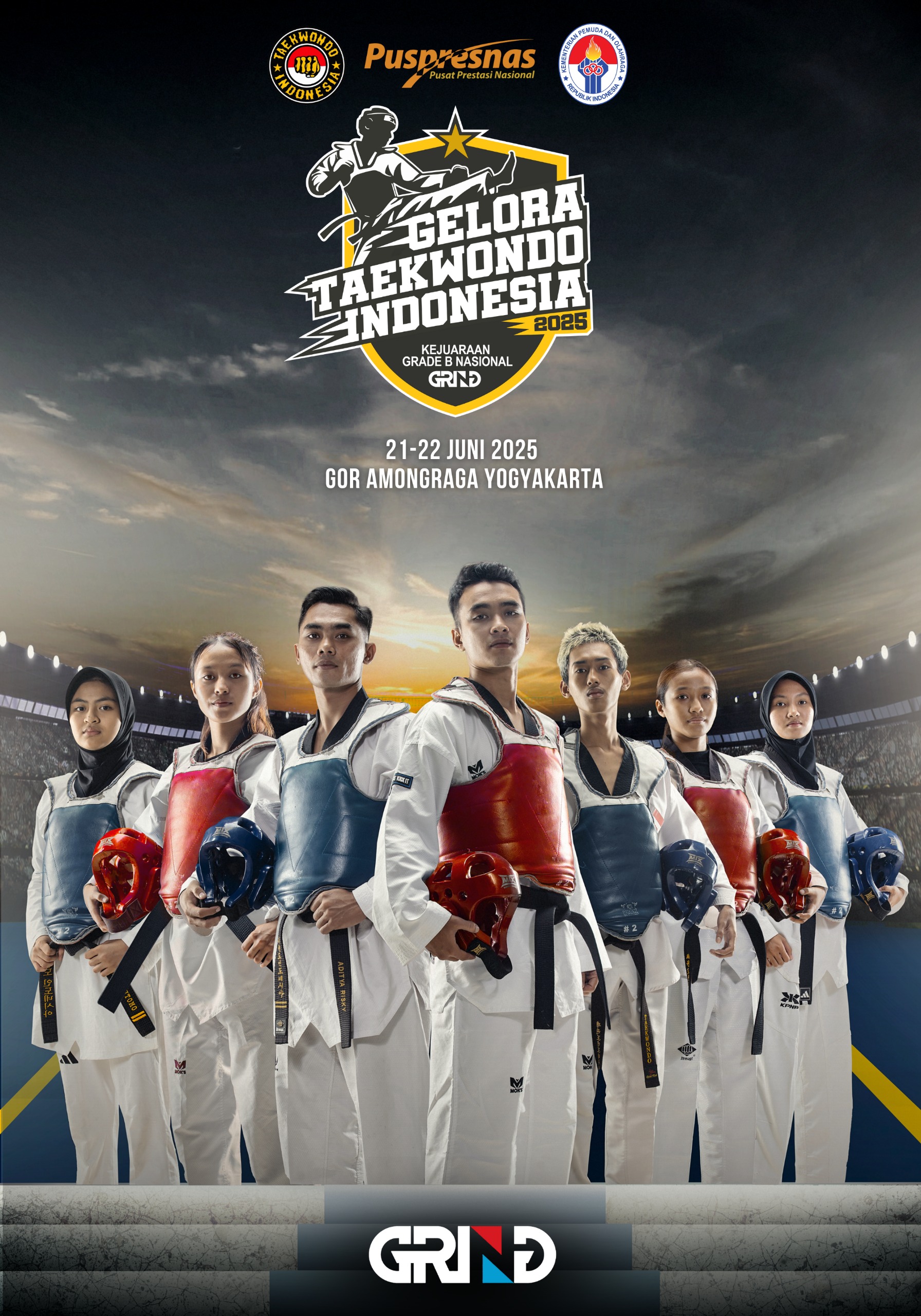 Panggung Juara Taekwondo Indonesia TI KABUPATEN BANYUWANGI